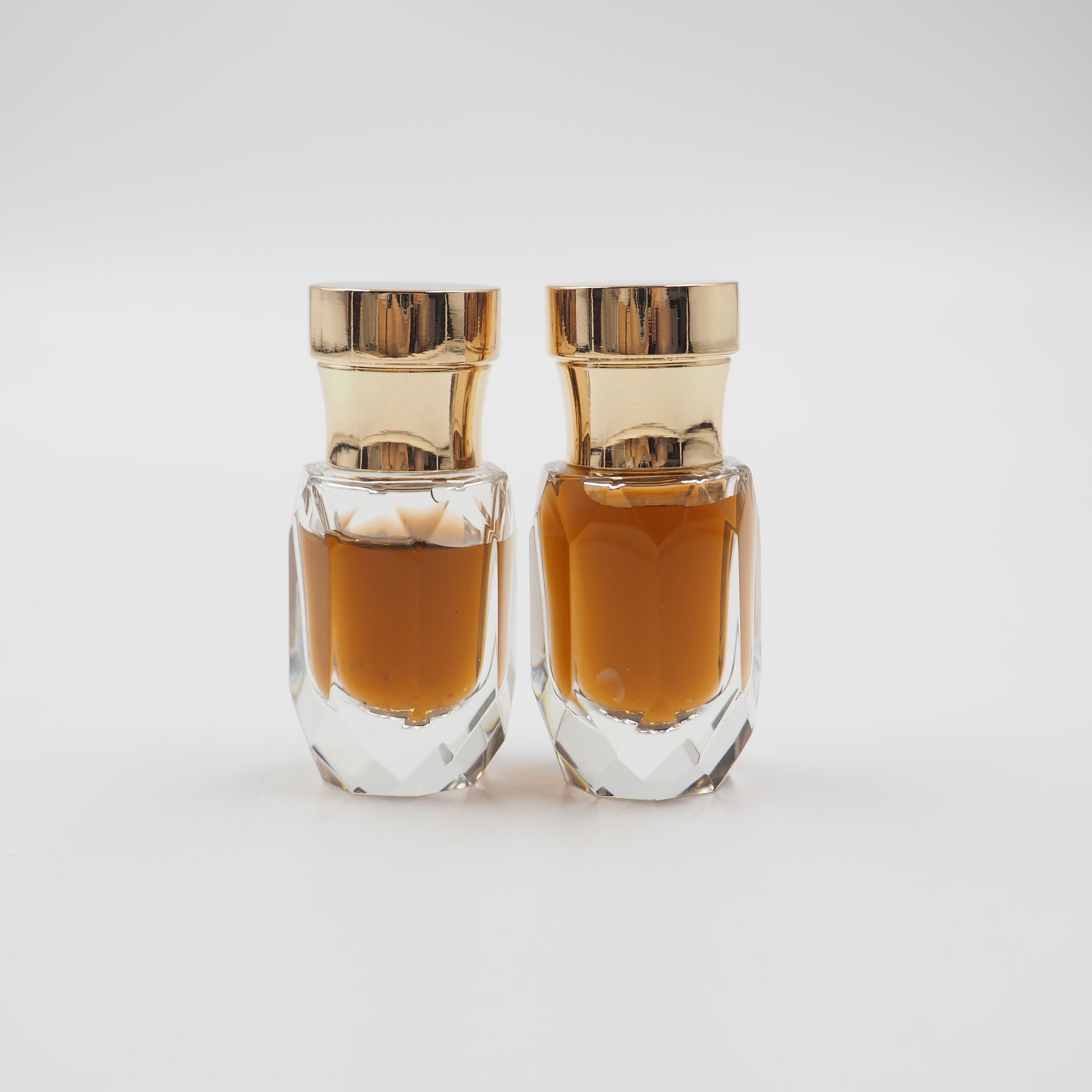 Hand Polished New Arrival Attar Glass Bottle For Arabic Oil