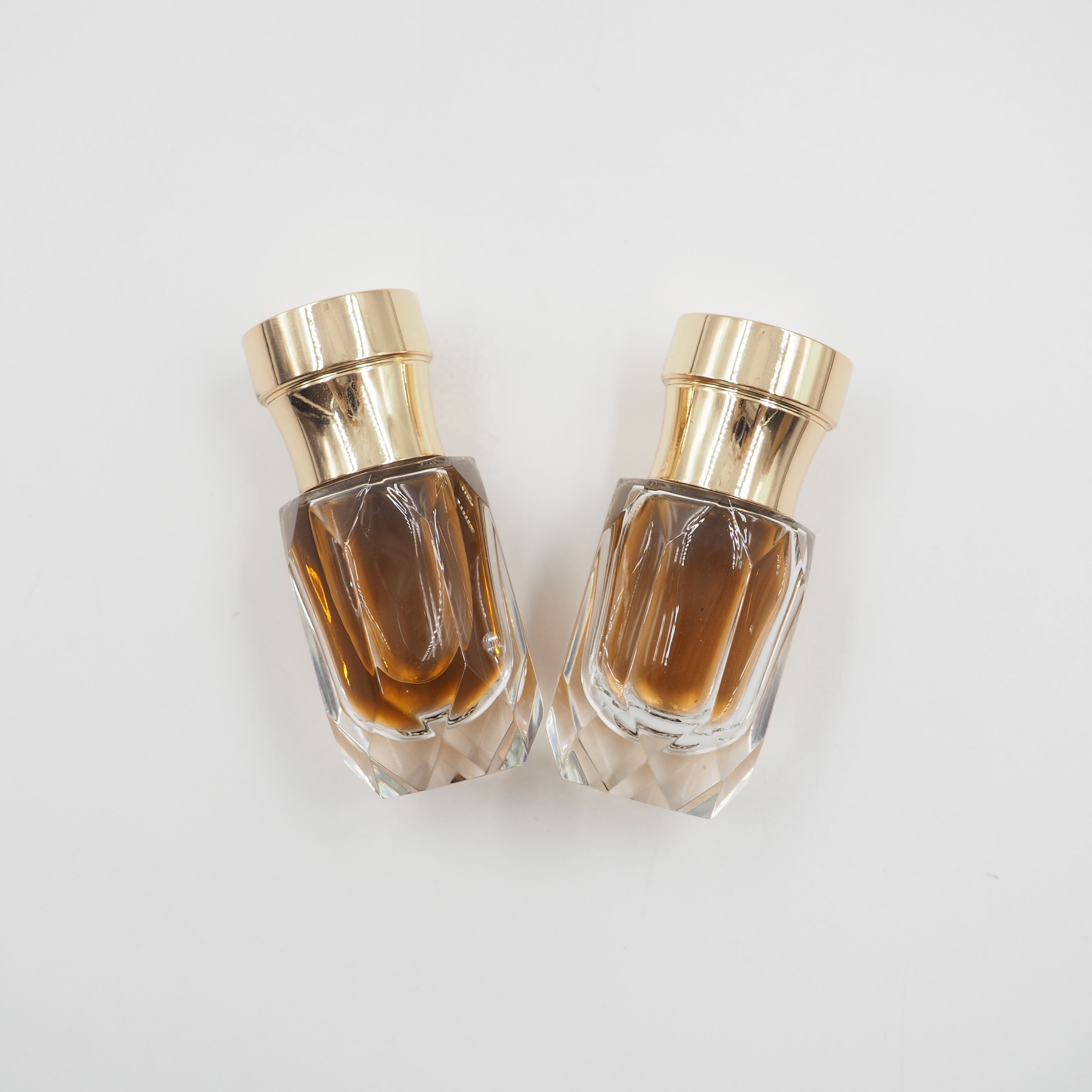 Hand Polished New Arrival Attar Glass Bottle For Arabic Oil