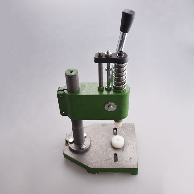 Hand tool machine for sealing perfume sample vial