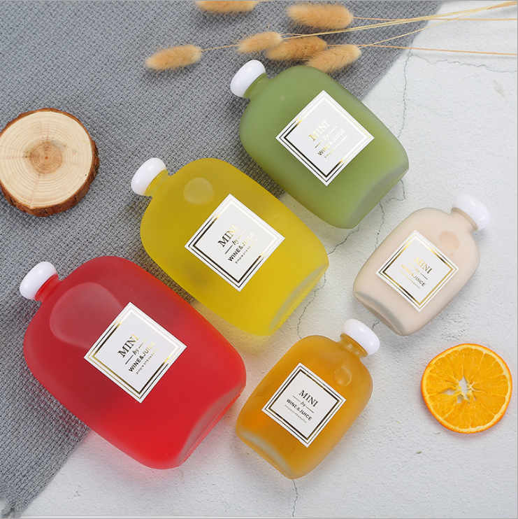 Handy 100ml 125ml 250ml 350ml 500ml Cold Brew Coffee Glass Bottle Glass Milk Bottle Drink Bottle For Food Packaging