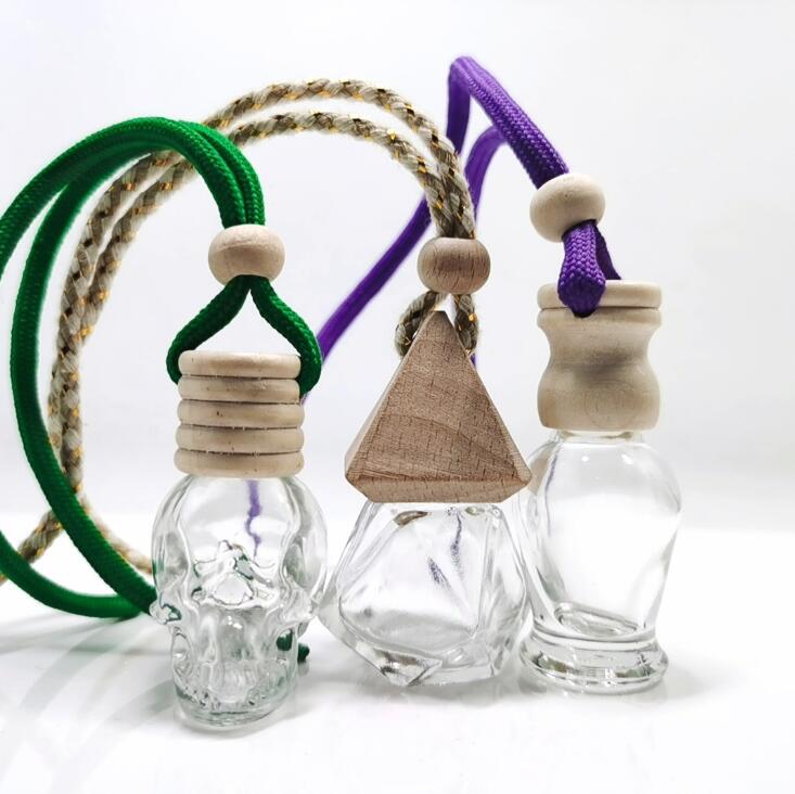 Hanging Car Outlet Essential Oil Air Freshener Diffuser Perfume Air Vent Decoration Car Perfume Bottle