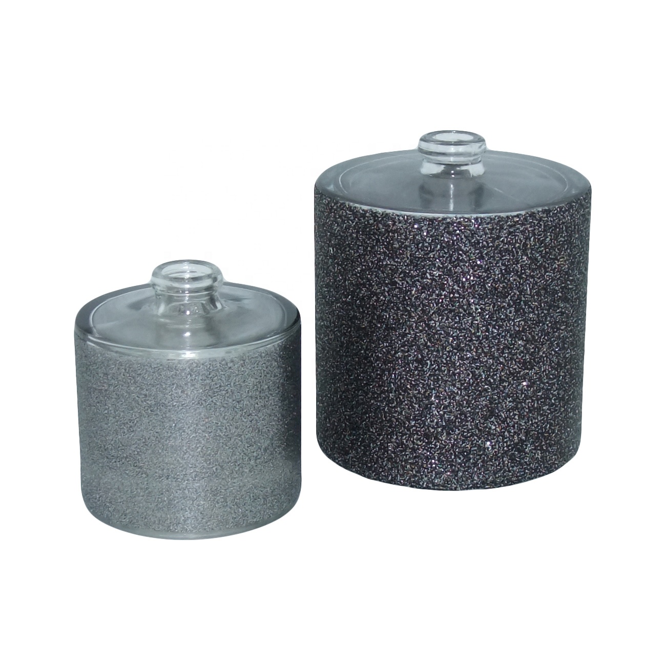 Haodexin 30ml 75ml glass perfume bottles fragrance perfume spray bottles glittering finish matte finish spray glass