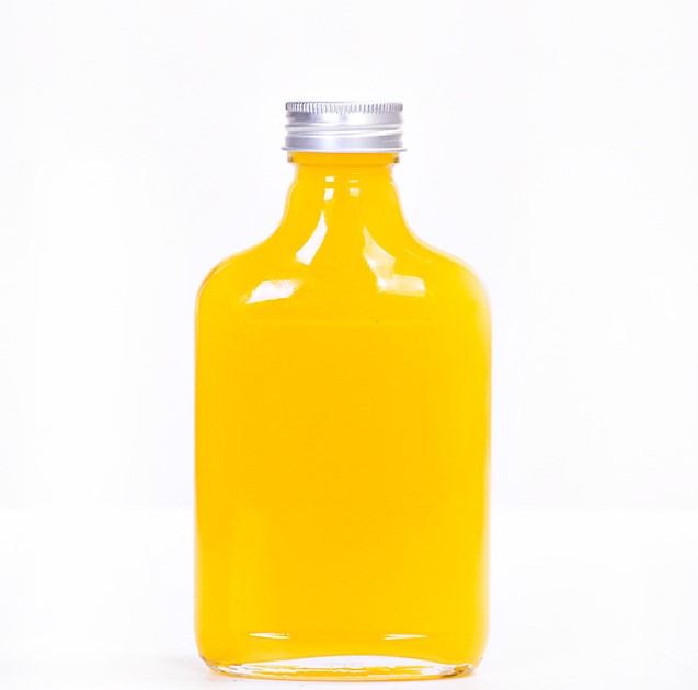 Haonai wholesale high white material  glass bottle for water juice and wine
