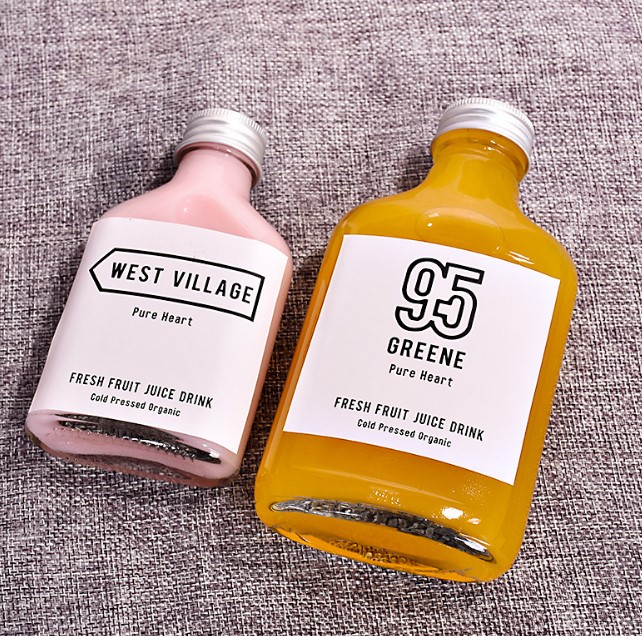 Haonai wholesale high white material glass bottle for water juice and wine