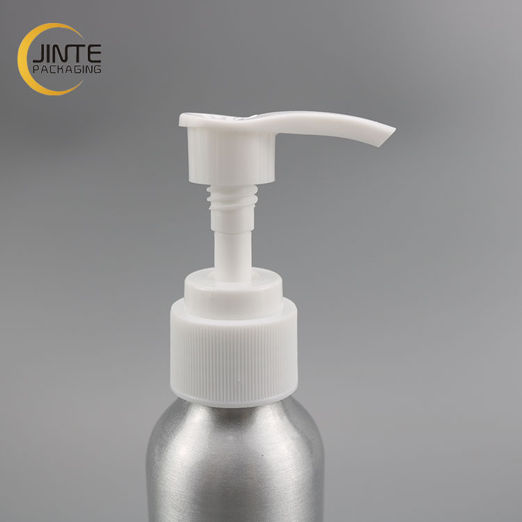 Health Water Aluminium Bottle Container With Gold Lotion Pump 100ml 150ml 200ml 300ml 500ml 750ml Big Capacity Aluminum Bottle
