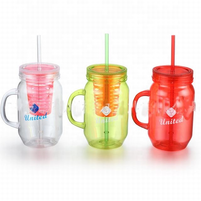 Heat Resistant Borosilicate Glass Mason Jar Mugs With Lid Stainless Steel straw Drinking Tea Coffee Beverage Beer Mugs Set