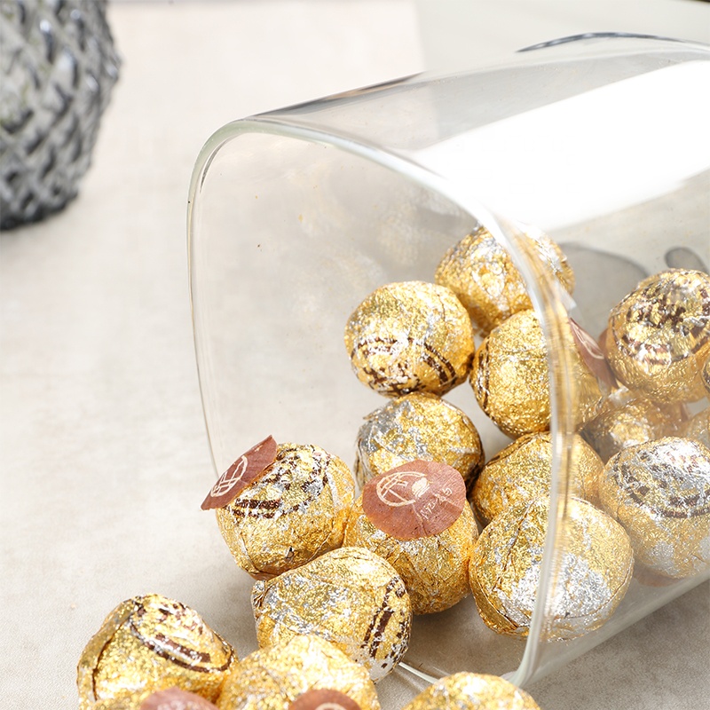 Heat-Resisted High Borosilicate Glass Dust-Proof Moistureproof Canister with Stainless Steel Lid for Storage