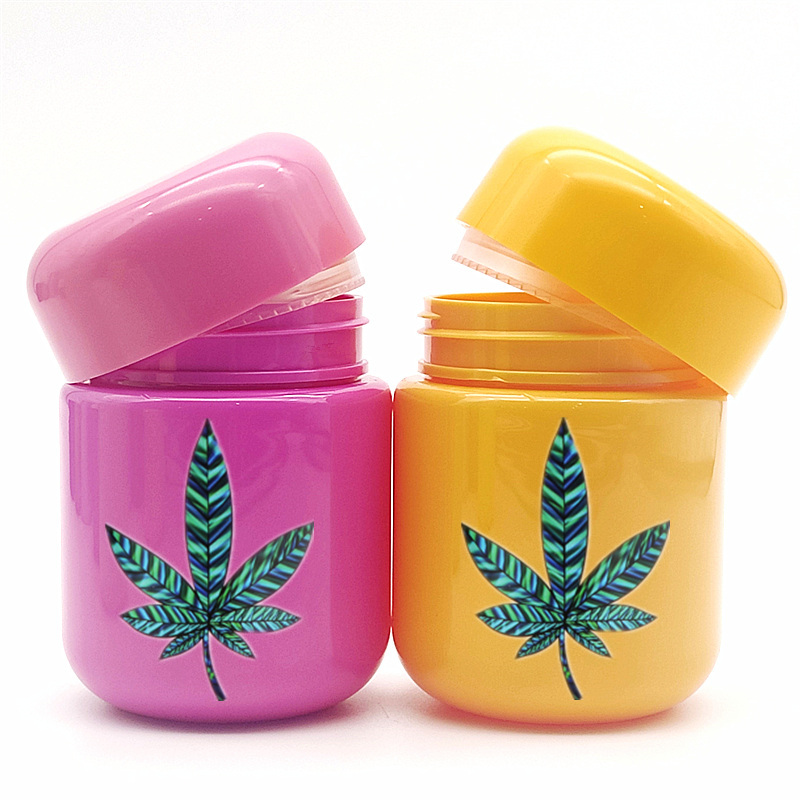 Hemp Packaging 1oz 2oz 3oz 4oz 6oz 8oz smell proof glass jar arch child resistant cap/child proof jar/child resistant bottle