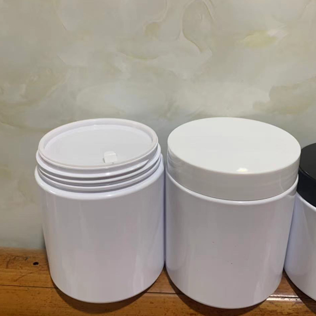 Hengjian 30g 50g 80g 100g 120g 150g 200g 250g Empty Cosmetic Container Plastic Makeup Cream Jar Skin Care Packaging In Stock