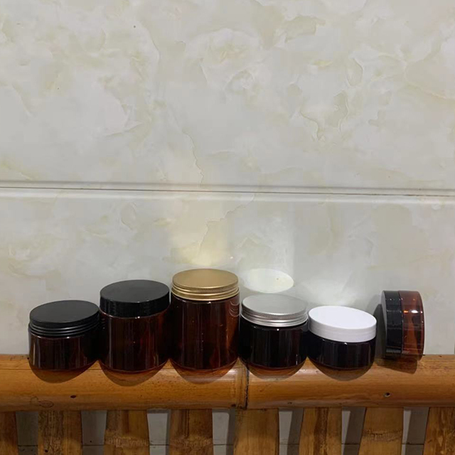 Hengjian 30g 50g 80g 100g 120g 150g 200g 250g Empty Cosmetic Container Plastic Makeup Cream Jar Skin Care Packaging In Stock
