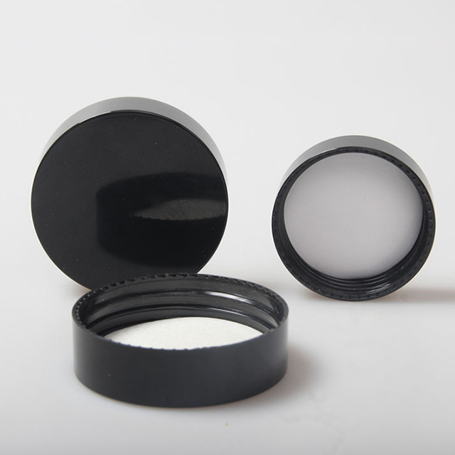 Hengjian 50g 30g 20g 10g 5g matt glass cosmetic skin care eye cream jar with black plastic screw cap
