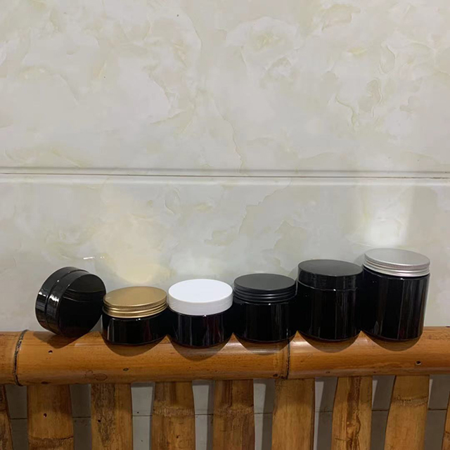 Hengjian 50g 50ml White Body Lotion Cream Bottle Empty Plastic Cream Jar for Cosmetic Package In Stock