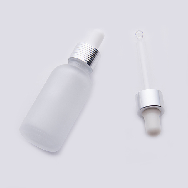 Hengjian 5ml 10ml 15ml 30ml 50ml 100ml clear frosted essential oil cosmetic glass dropper bottle e liquid massage oil bottle