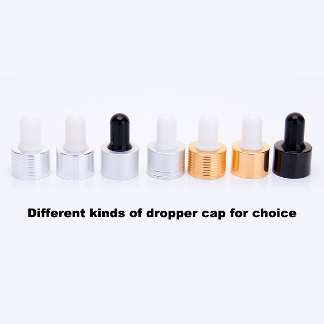 Hengjian 5ml 10ml 15ml 30ml 50ml 100ml clear frosted essential oil cosmetic glass dropper bottle e liquid massage oil bottle