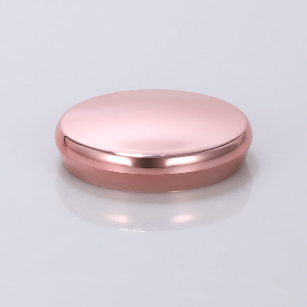 Hengsheng factory wholesale custom plastic acrylic rose gold cosmetic cream diamond shape jar