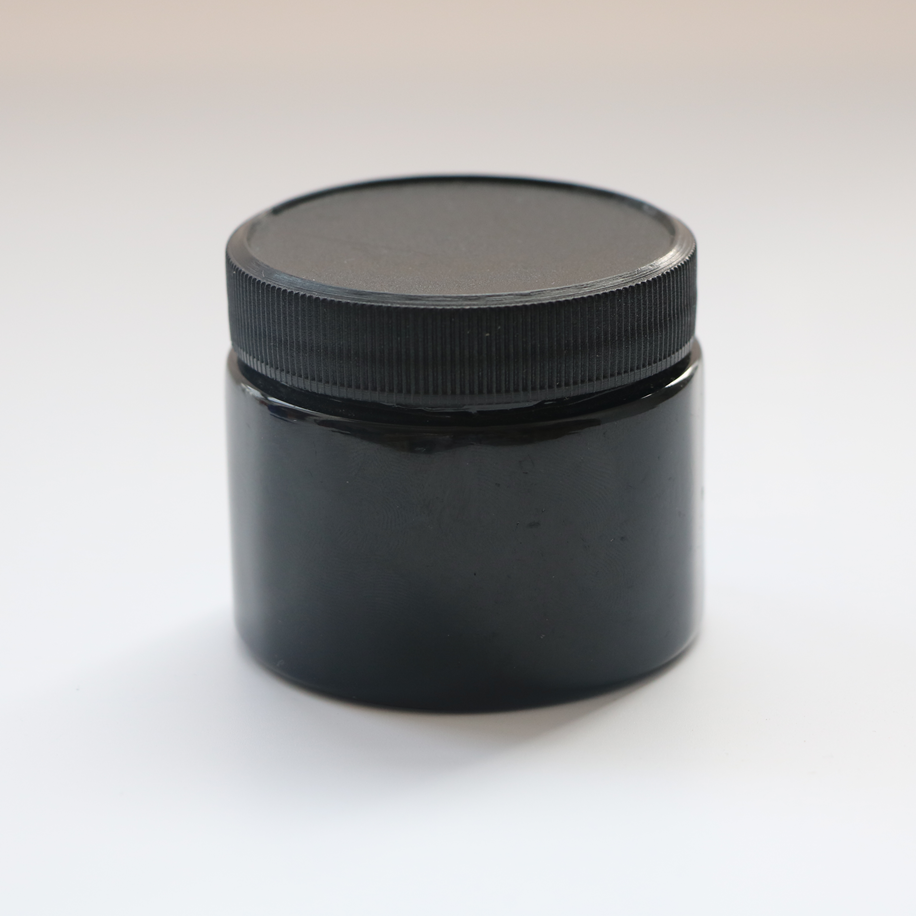 Herb Jars 60ml Stash Shield UV Glass Jar - Smell-Proof Storage Stash Jar Container Refillable Wide-Mouth