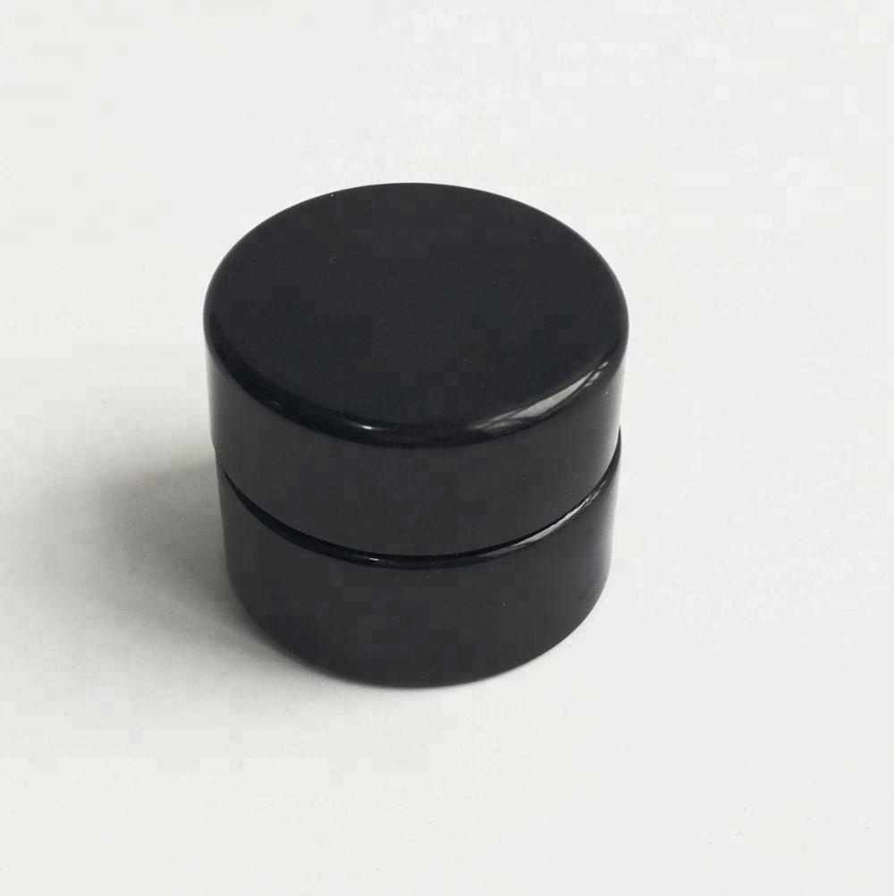 Herb Jars 60ml Stash Shield UV Glass Jar - Smell-Proof Storage Stash Jar Container Refillable Wide-Mouth