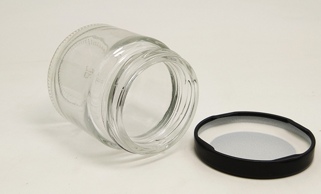 Hermetic mini 100 ml Jam Honey Glass Jar with Lug Lid