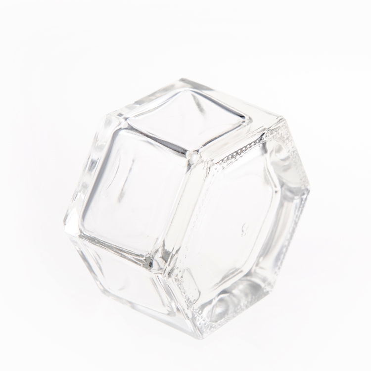 Hexagonal 40mL Botella De Vidrio Para Perfume Fancy Design Perfume Bottle Sprayer Fragrance Oil Glass Perfume