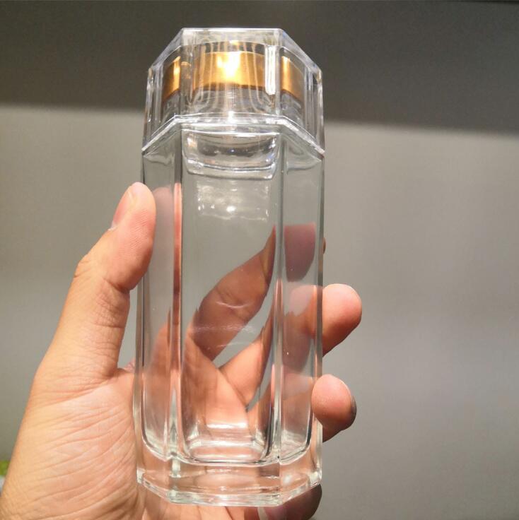 Hexagonl Transparent House Storage Empty Nut Suger Canned Glass Jam jar Honey Jar