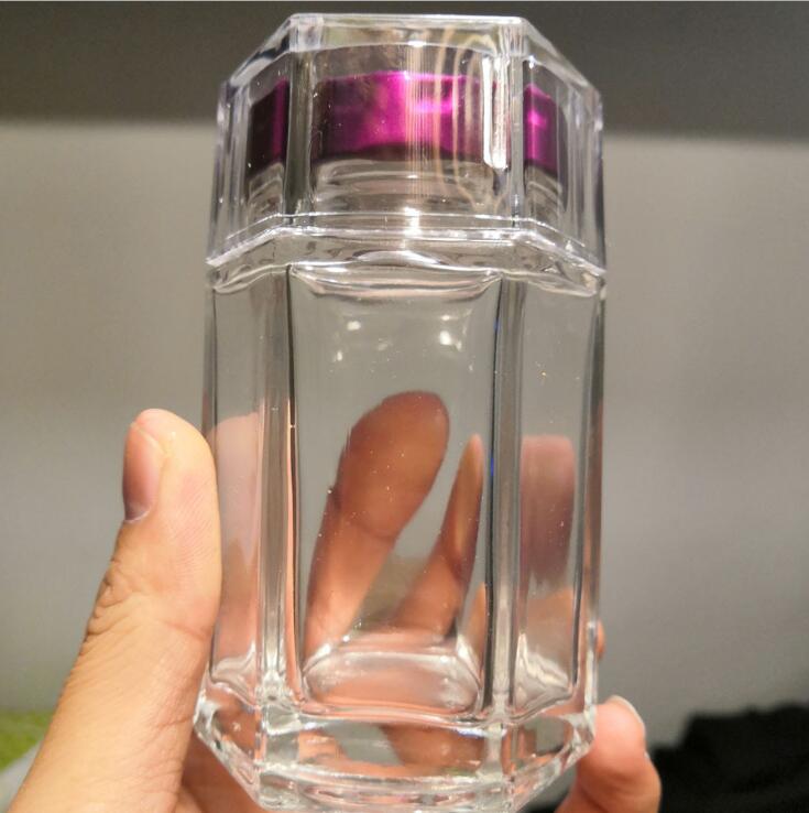 Hexagonl Transparent House Storage Empty Nut Suger Canned Glass Jam jar Honey Jar