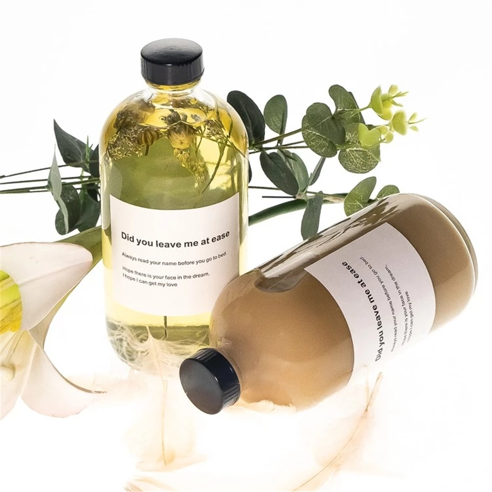 Heze JN Boston Round Beverage Glass Bottle