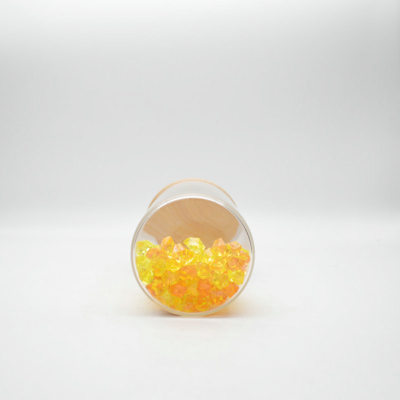 High Borosilicate Glass Jar With Bamboo Wooden Lid Storage Bottles & Jars 500ml