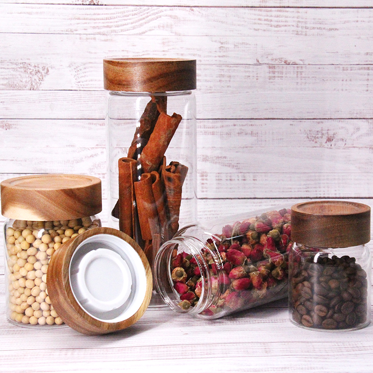 High Borosilicate Glass Sealed Food Storage Container Jar