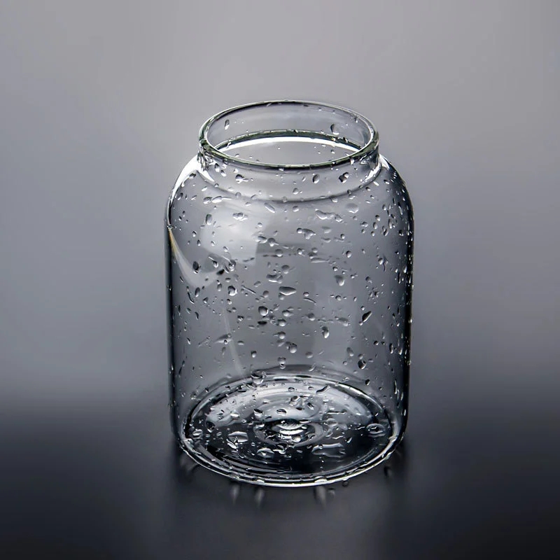 High Borosilicate Glass Storage Jar with cork Glass Sealed Jar