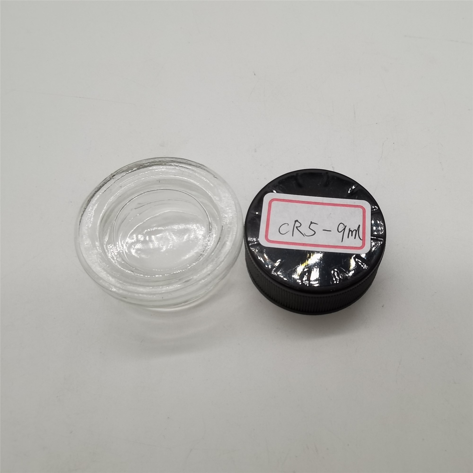 High Borosilicate Heat Resistant Glass Bottle Airtight Glass Jar-9ml