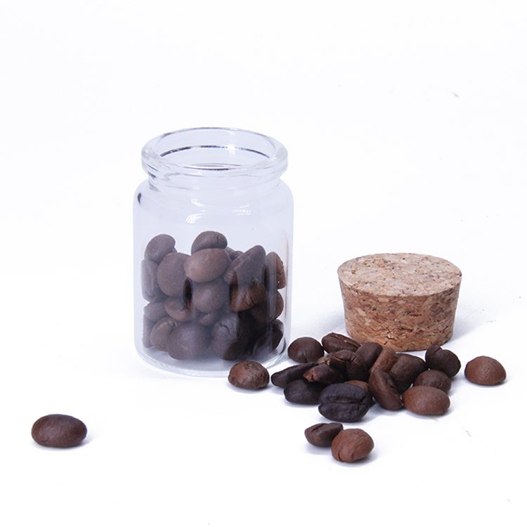 High Borosilicate Vial Tube Glass Bottle With Cork