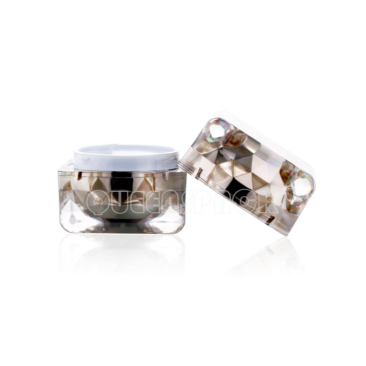 High End Cosmetic Jar Suppliers Custom Different craft 15ML 30ML 50ML Empty Jar For Acrylic