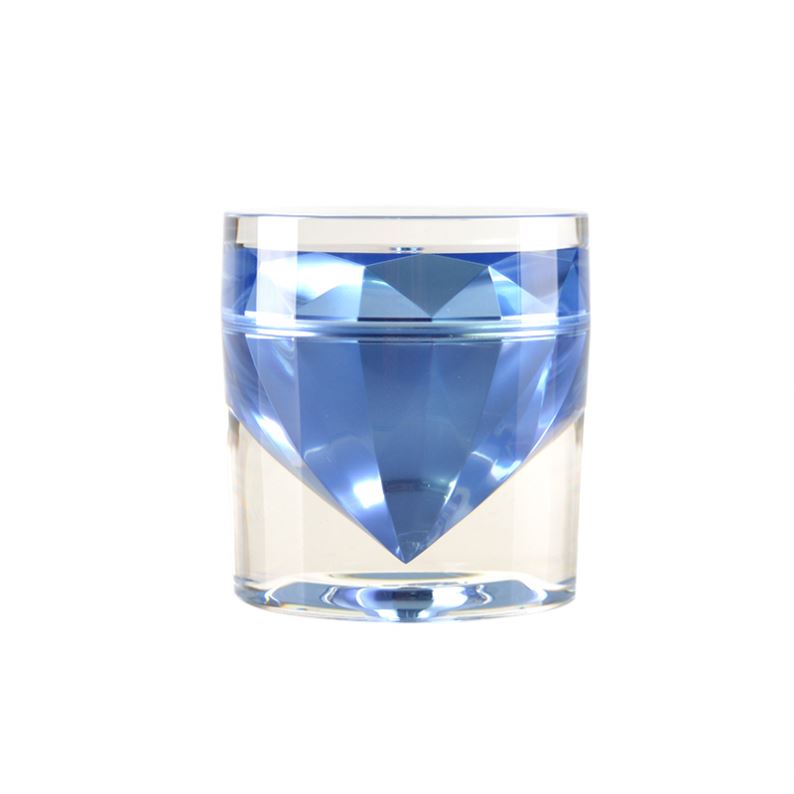 High End Cosmetic Packaging Skin Care Face Cream Container 15g 50g Acrylic Cosmetic Jar Plastic Round 10000pcs Acarylic