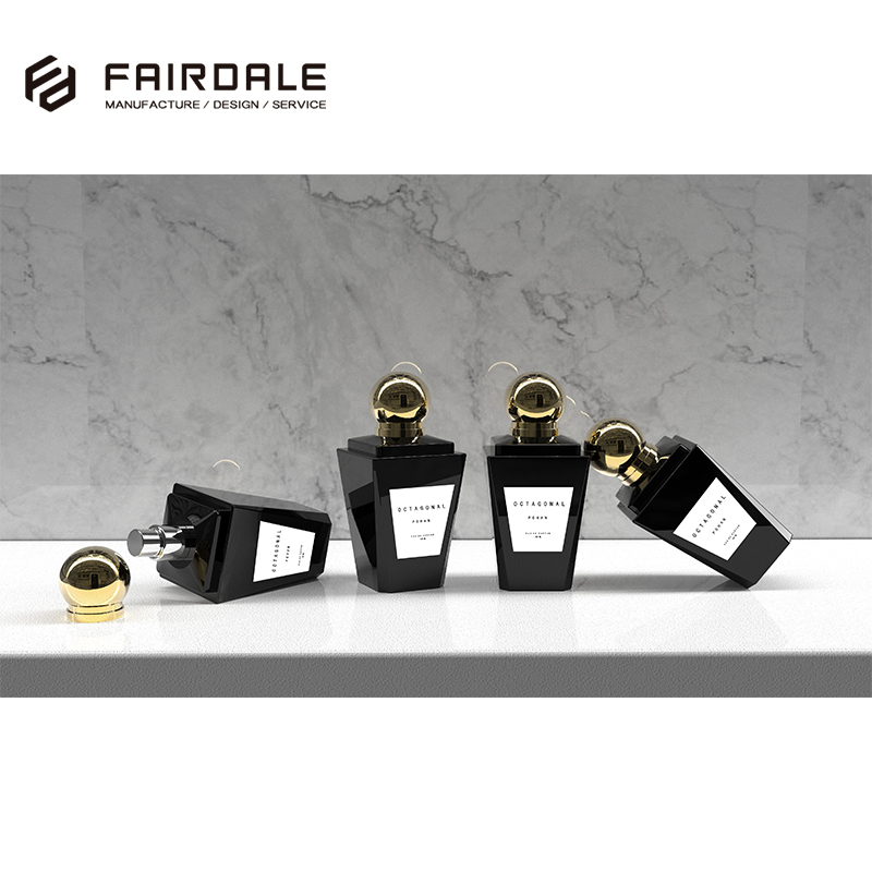 High End Custom Square Luxury 50ml Empty Perfume Glass Bottle Wholesale Perfume Bottle