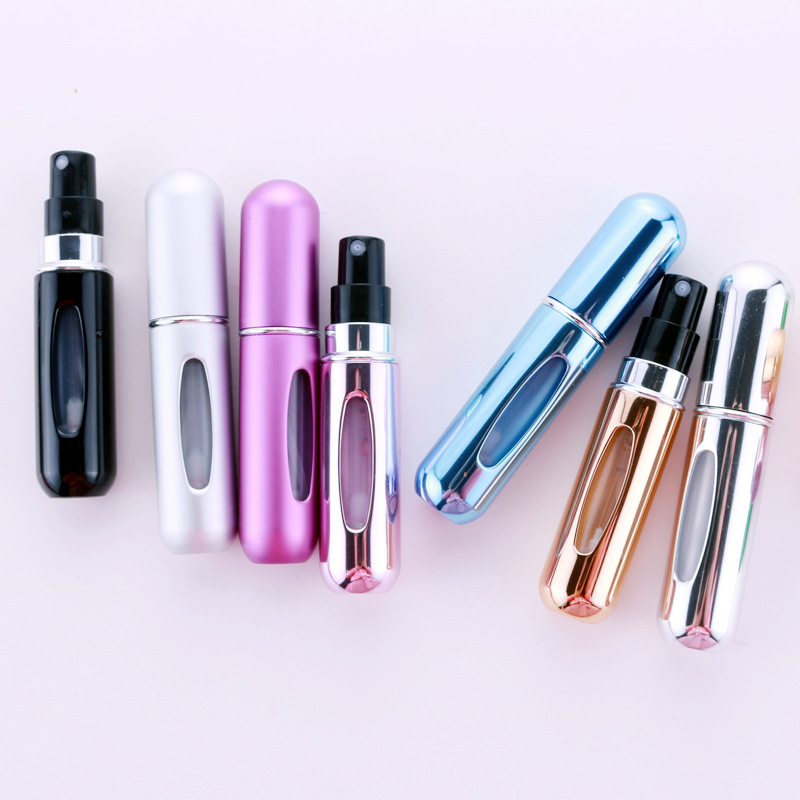 High-End Travel Spray Empty Perfume Sub-Filling Bottle Bottom Filling 5ml Portable Rechargeable Carry-on Small Bottle