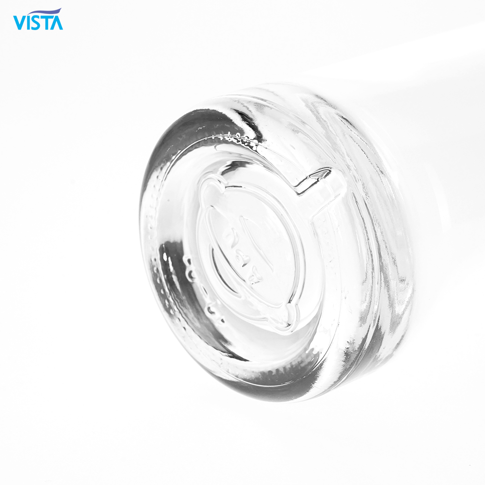 High Flint Round Vodka 500ml Glass Bottle Liquor Whisky with Guala Cork glass bottle liquor