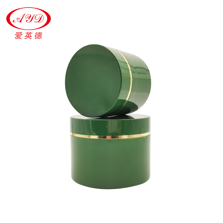 High Grade 250ml 350ml Hair Pomade Plastic Cosmetic Empty PP Cream Jar With Lid