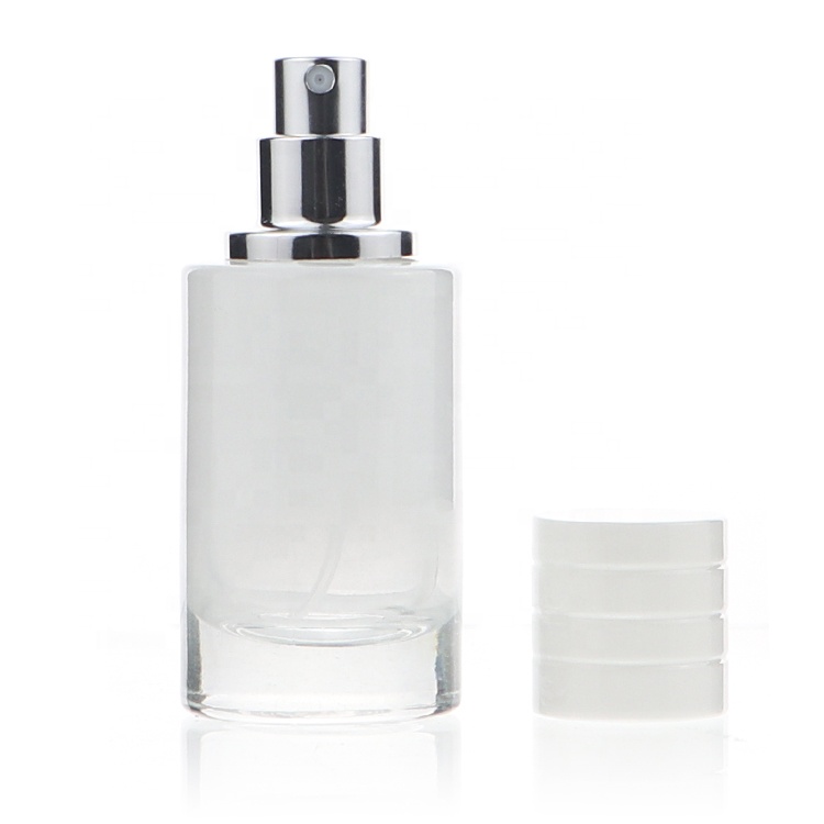 High Grade Cheap White Cylinder 30ml Glass Perfume Bottles Japan