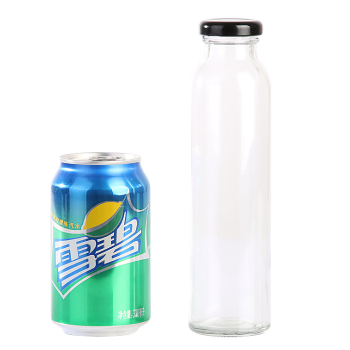 High Grade Screen Printing Surface Handling and Juice Use 300ml glass bottles for beverages