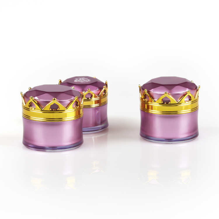 High Quality 15g Refillable Containers Double Wall Acrylic Cosmetic Jar