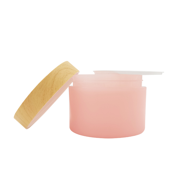 High Quality 200ml 250ml 350ml Hair Pomade Bottle Jar Plastic Cosmetic Empty Cosmetic Remover Cotton Pieces Container