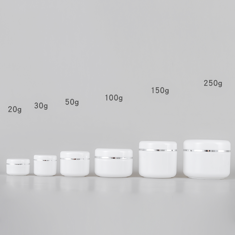 High Quality 20g 30g 50g 100g 150g 250g Cosmetic Makeup Face Cream Jar Sample Freely cosmetic jars