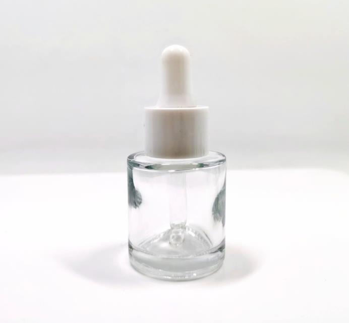 High Quality 20ml Transparent Glass Dropper Bottles Essential Oil Bottle  Frosted Cosmetic Bottle