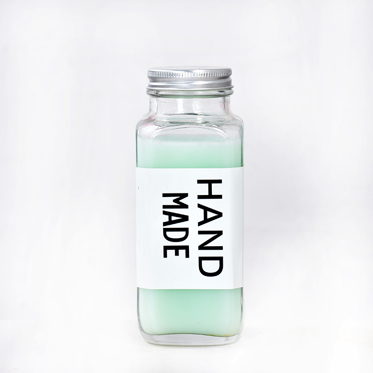 High Quality 250ml Beverage Milk Drink Glass Bottle With Lid