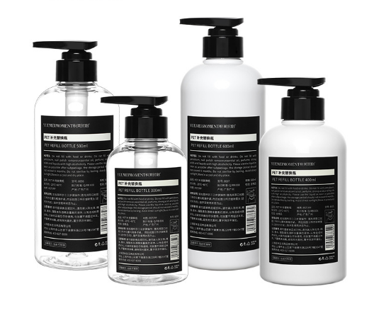 High Quality 300ml 400ml 500ml 600ml Lotion Pump Shampoo bottle