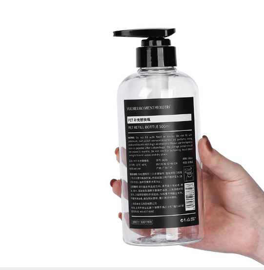 High Quality 300ml 400ml 500ml 600ml Lotion Pump Shampoo bottle