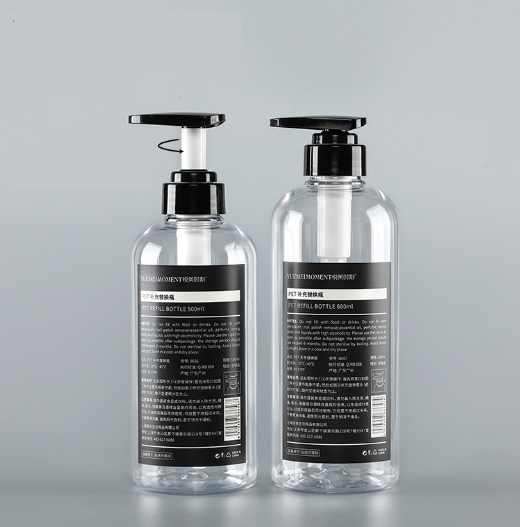 High Quality 300ml 400ml 500ml 600ml Lotion Pump Shampoo bottle