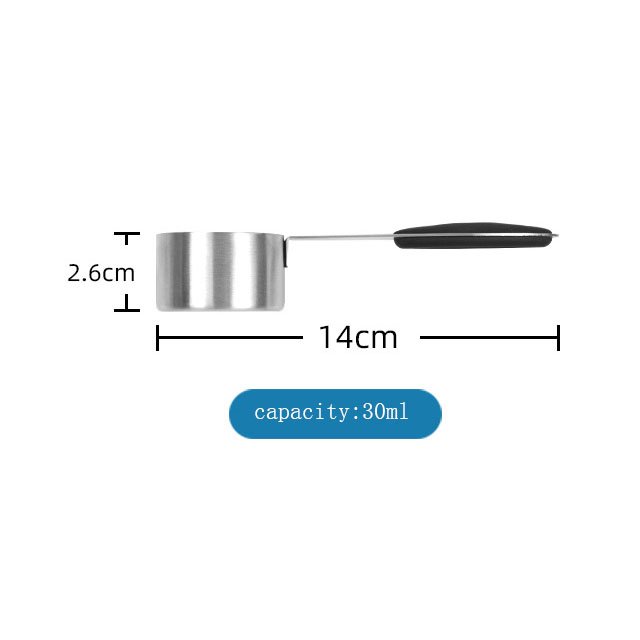 High Quality 304 stainless steel coffee beans sealed pot with spoon