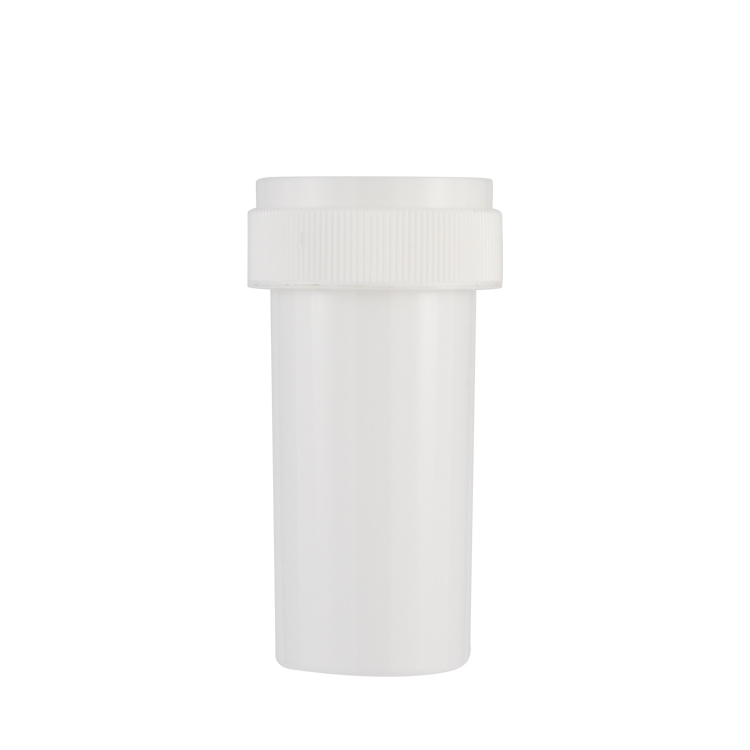 High Quality 30dram 60dram childproof CRC hemp plastic tube weed empty colorful pill container vials with screw lids