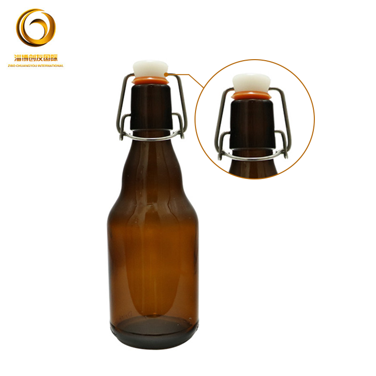 High Quality 330ml amber small stubby beer bottle wholesale